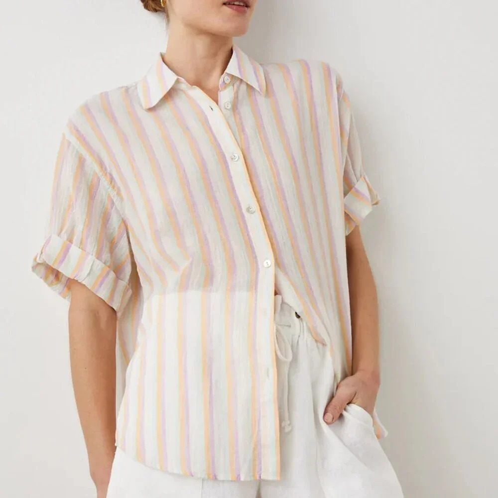 Rails Jojo Shirt in Malta Stripe. Sz: S